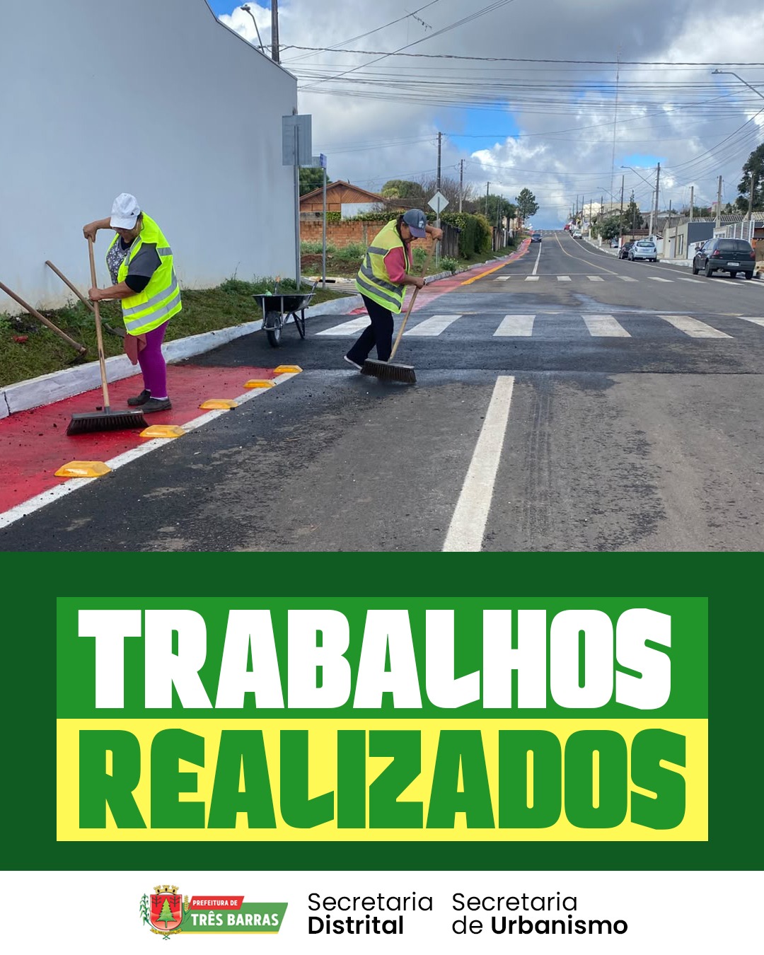 Urbanismo e Distrital: Ações são realizadas no São Cristóvão e na área central do município