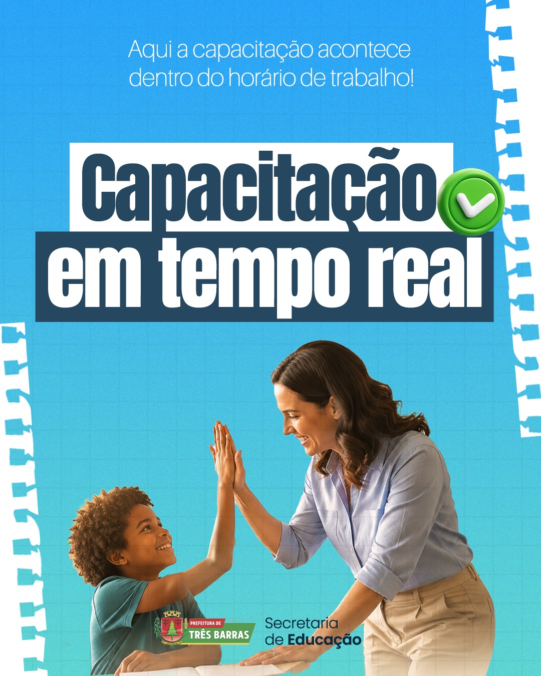 Valorização profissional: Três Barras implementa programa de capacitação continuada dentro do expediente