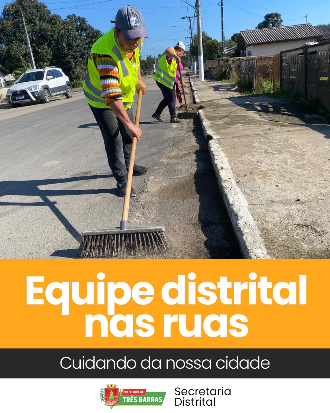 Zeladoria em ação: São Cristóvão recebe mutirão de limpeza e conservação urbana