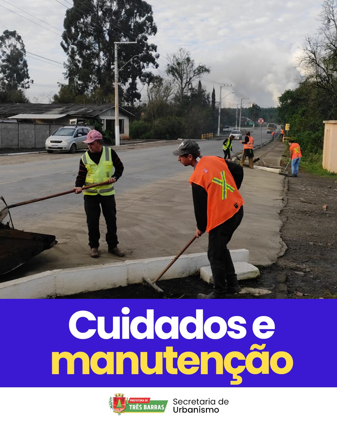 Cidade bem cuidada: Urbanismo e Limpeza Pública realiza serviços de manutenções no centro e interior
