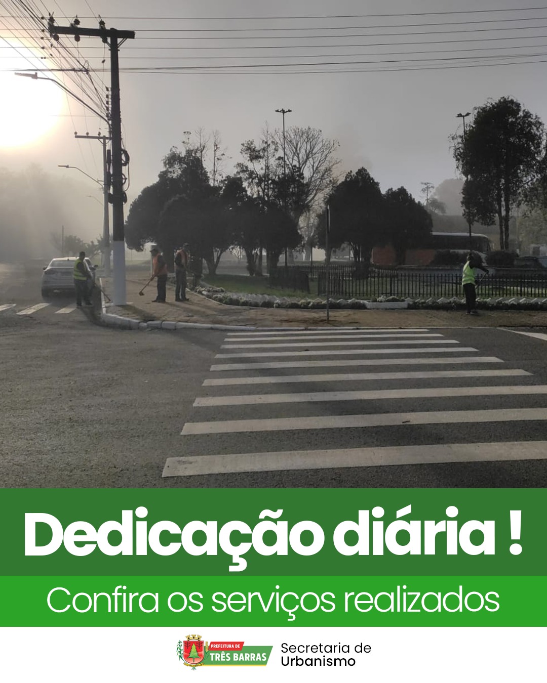 Cidade Limpa, Cuidado Constante: Urbanismo Intensifica Ações no Centro e Bairros de Três Barras Cidade Limpa, Cuidado Constante: Urbanismo Intensifica Ações no Centro e Bairros de Três Barras