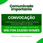 Atenção: Prefeitura de Três Barras convoca candidato aprovado no Concurso Público