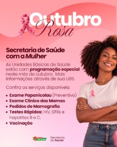 Outubro chegou e a nossa mensagem é clara: o autocuidado salva vidas