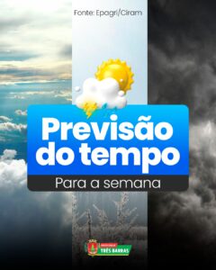 Previsão do Tempo: Semana começa firme, mas chuva e instabilidade chegam com força nos próximos dias