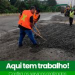 Urbanismo e Limpeza Pública realiza Operação Tapa Buraco em Três Barras