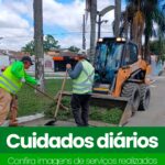 Urbanismo e Limpeza Pública: Cuidado que se vê no centro de Três Barras