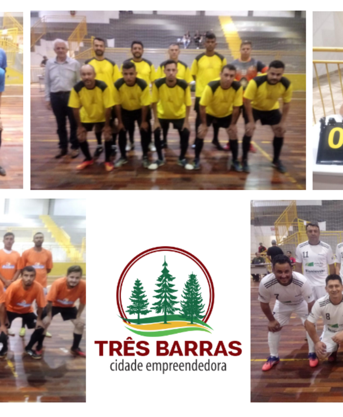 11 gols pela rodada inicial do Campeonato Interno de Futsal