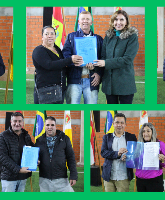 41 famílias do loteamento Adão Santarém recebem matrículas pelo programa Papel Passado em Três Barras