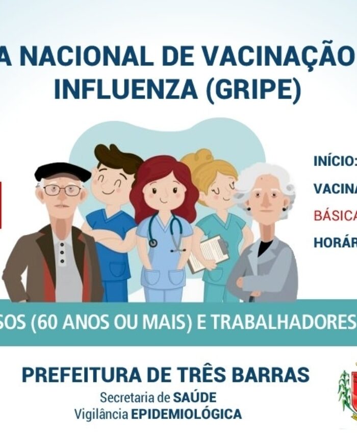 690 doses foram aplicadas no primeiro dia de vacinação contra a Influenza