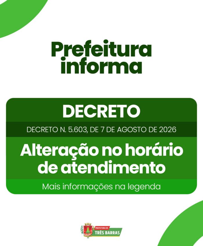 Prefeitura anuncia medidas de contenção de gastos e novo horário administrativo