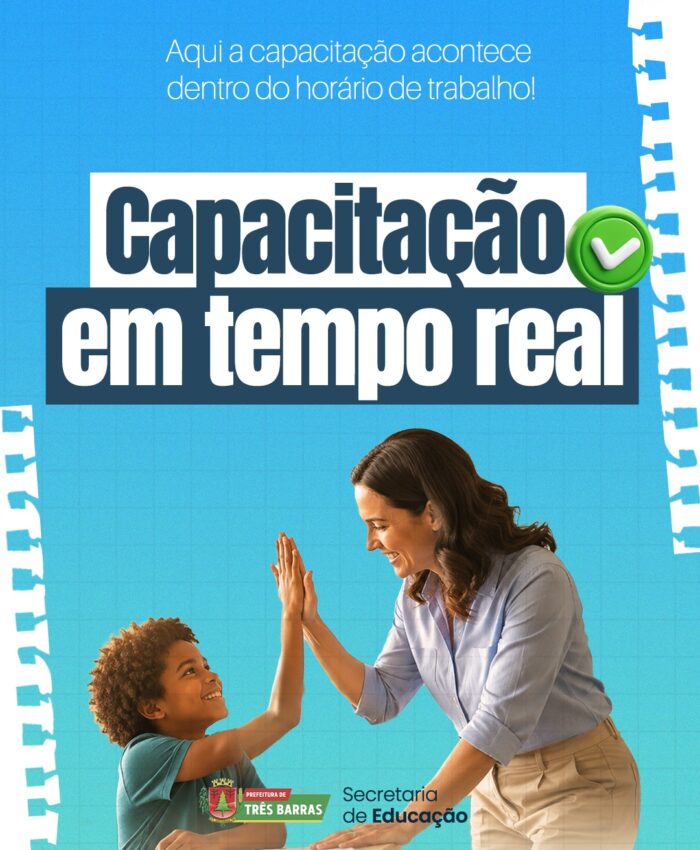 Valorização profissional: Três Barras implementa programa de capacitação continuada dentro do expediente