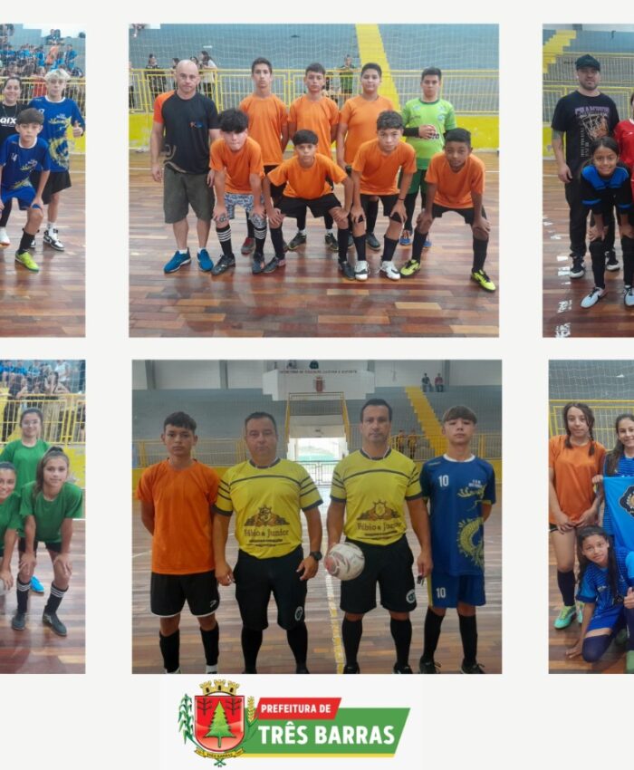 CONFIRA OS RESULTADOS DO PRIMEIRO DIA DA FASE MUNICIPAL DOS JOGOS ESCOLARES DE SANTA CATARINA