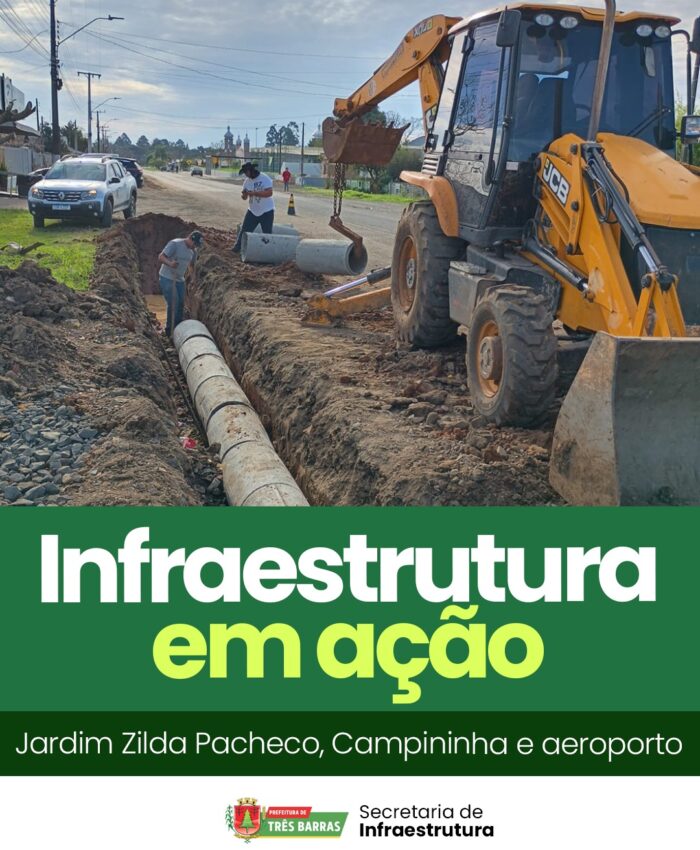 Obras que transformam: Infraestrutura avança no interior e garante mais trafegabilidade para Três Barras