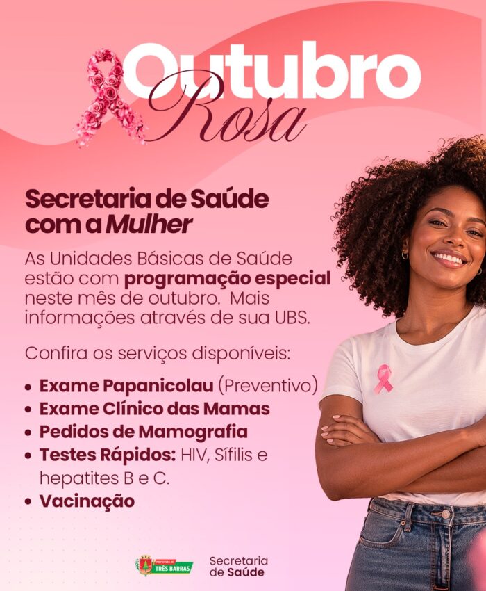 Outubro chegou e a nossa mensagem é clara: o autocuidado salva vidas