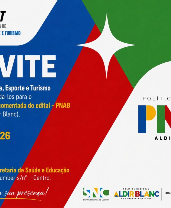 Prefeitura de Três Barras realiza lançamento e leitura do Edital da Política Nacional Aldir Blanc