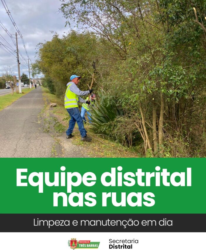 São Cristóvão em Ordem: Zelo urbano e segurança para quem circula pelo distrito