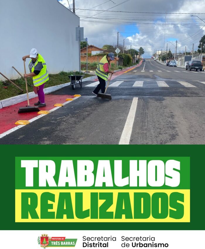 Urbanismo e Distrital: Ações são realizadas no São Cristóvão e na área central do município