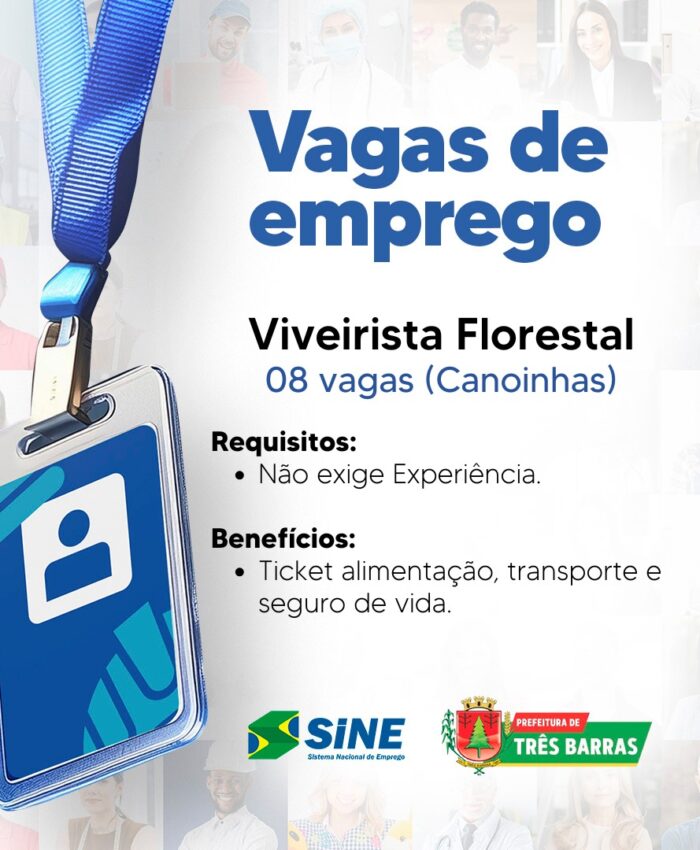 Procurando emprego? A ARBORGEN está contratando