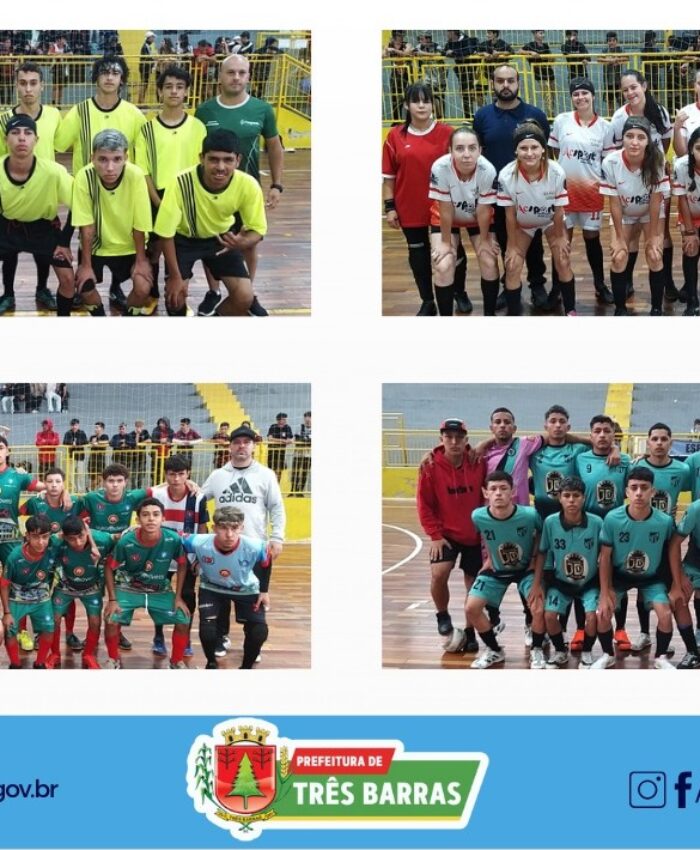 CONFIRA COMO FOI O PRIMEIRO DIA DE JOGOS DA MODALIDADE FUTSAL DO JESC CATEGORIA 15 A 17 ANOS