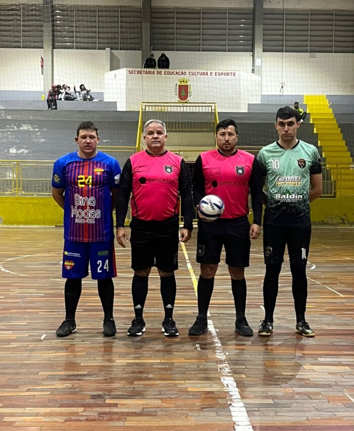 Confira os resultados da 1ª Rodada do Campeonato Municipal de Futsal de Três Barras
