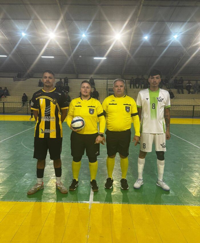 Confira os resultados da 3ª Rodada do Campeonato Municipal de Futsal de Três Barras