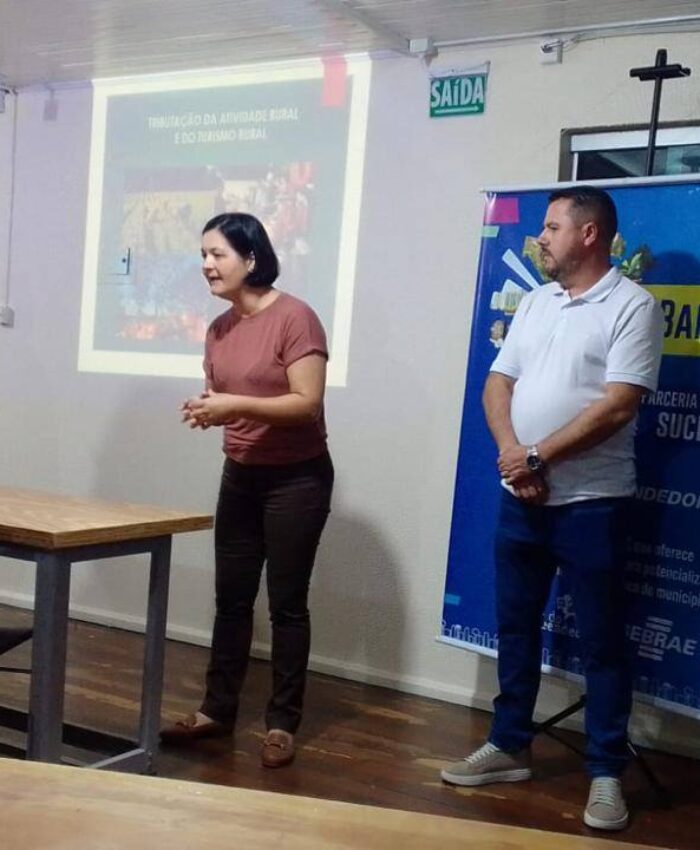 Capacitação orienta produtores rurais de Três Barras sobre tributação e gestão financeira