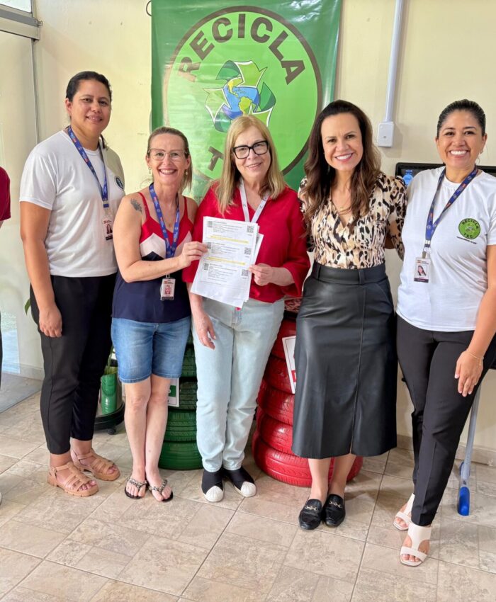Projeto ReciclaTec de Três Barras é premiado em solenidade na Escola Colombo Machado Salles