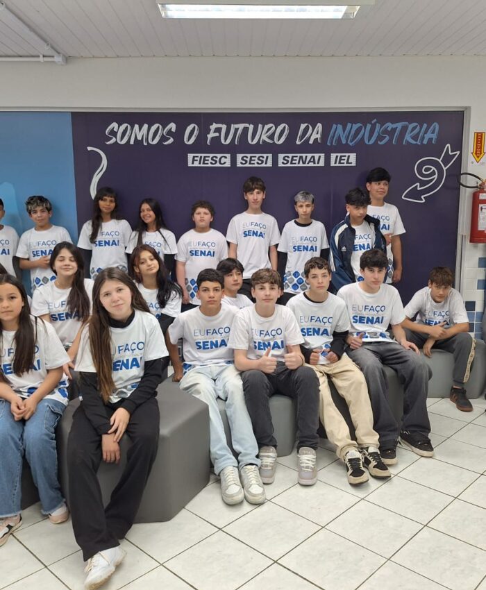 Prefeitura de Três Barras em parceria com o SENAI proporciona Cursos Profissionalizantes para estudantes da Rede Municipal de Ensino