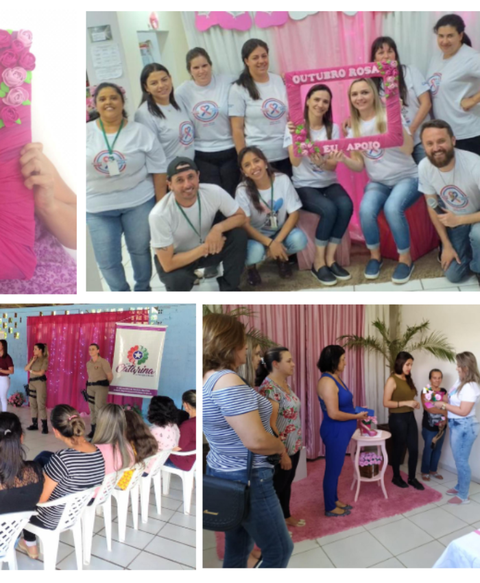 Ações do Outubro Rosa levaram prevenção e orientações às mulheres por todo o Município