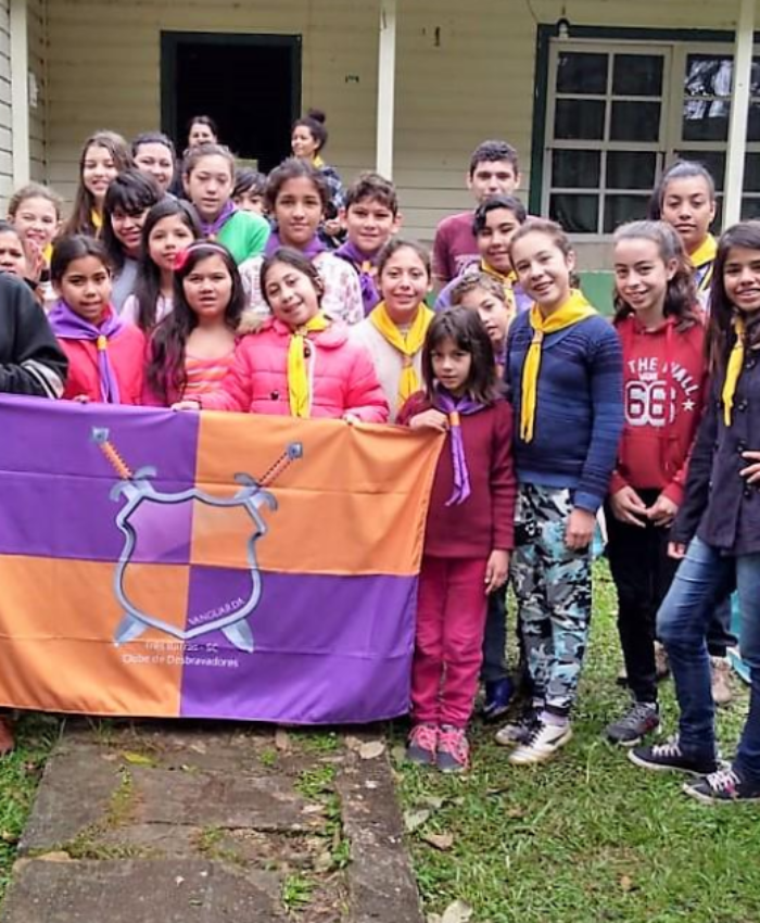 Atividades marcam o primeiro aniversário do Clube de Desbravadores Vanguarda de Três Barras