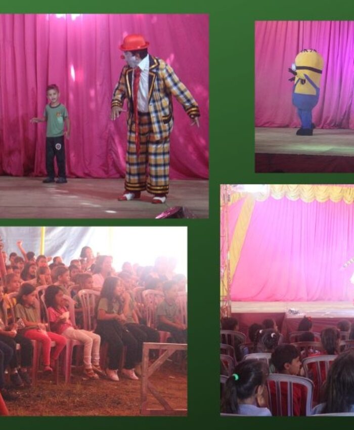 Atrações circenses divertem estudantes da rede municipal de ensino de Três Barras