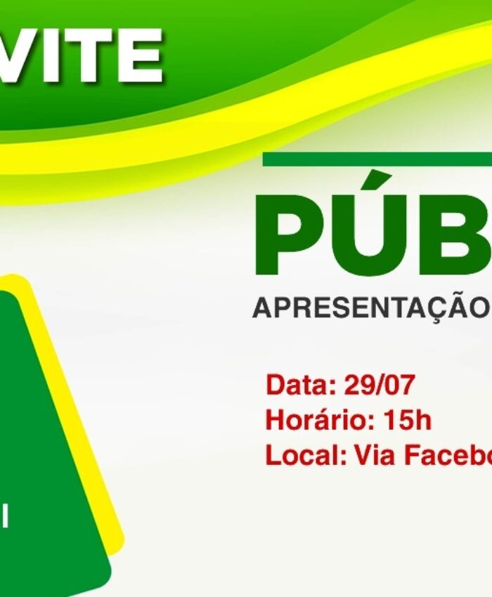 Audiência Pública de Apresentação do PPA – 2022-2025