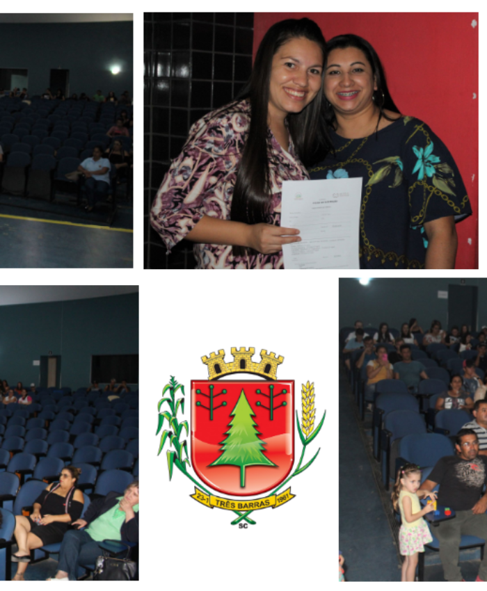 Aula magna marca início de cinco cursos profissionalizantes em Três Barras
