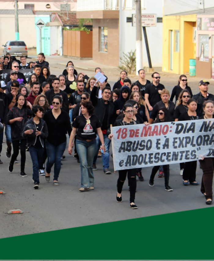 Caminhadas marcam o Dia Nacional de Combate ao Abuso e Exploração Sexual de Crianças e Adolescentes