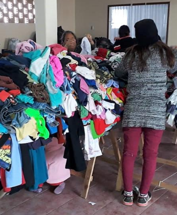 Campanha do Agasalho já arrecadou quase 10 mil peças; distribuição começou pelo São Cristóvão