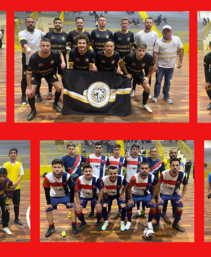 Campeonato de Futsal: 21 gols marcados pela terceira rodada da categoria Livre Masculino