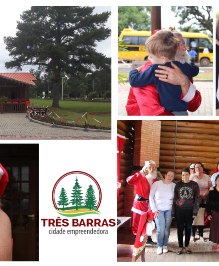 Casinha do Papai Noel já recebeu mais de 8,5 mil visitantes; Espaço recebe atrações culturais neste sábado