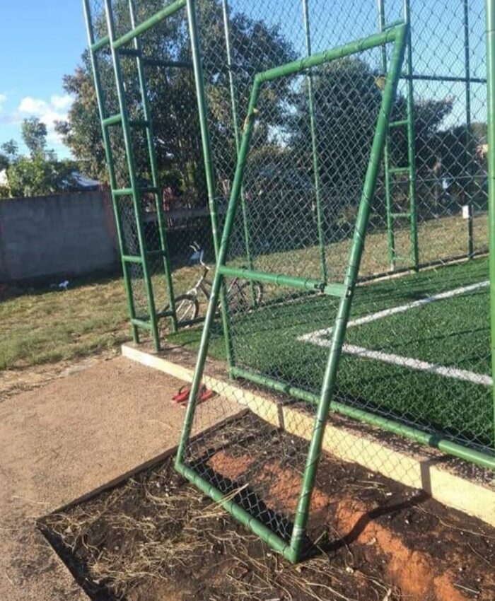 COMPLEXO ESPORTIVO DO DISTRITO DE SÃO CRISTÓVÃO É ALVO DE VANDALISMO