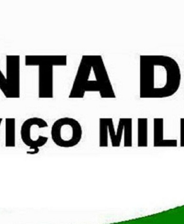 Comunicado da Junta de Serviço Militar de Três Barras