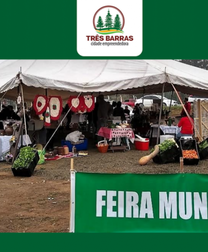 Comunicado: Feira Municipal está cancelada em razão das chuvas