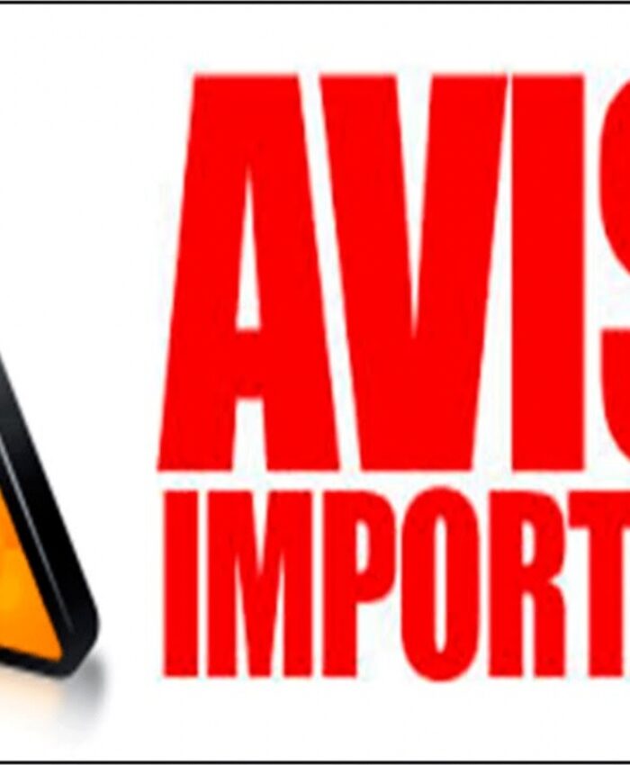 Comunicado: Interrupção no abastecimento de água