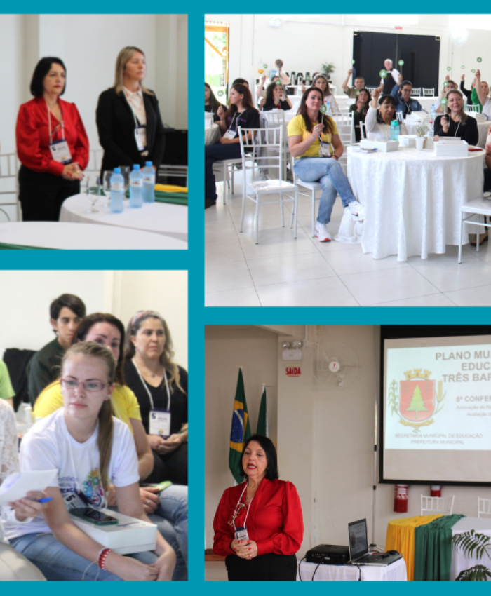 Conferência Municipal de Educação reúne profissionais da área e representantes das políticas públicas em Três Barras