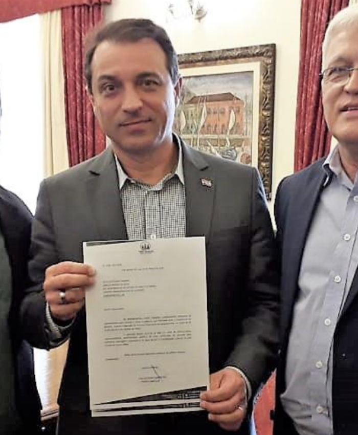Construção do desvio rodoviário pauta encontro entre Shimoguiri e o governador Carlos Moisés