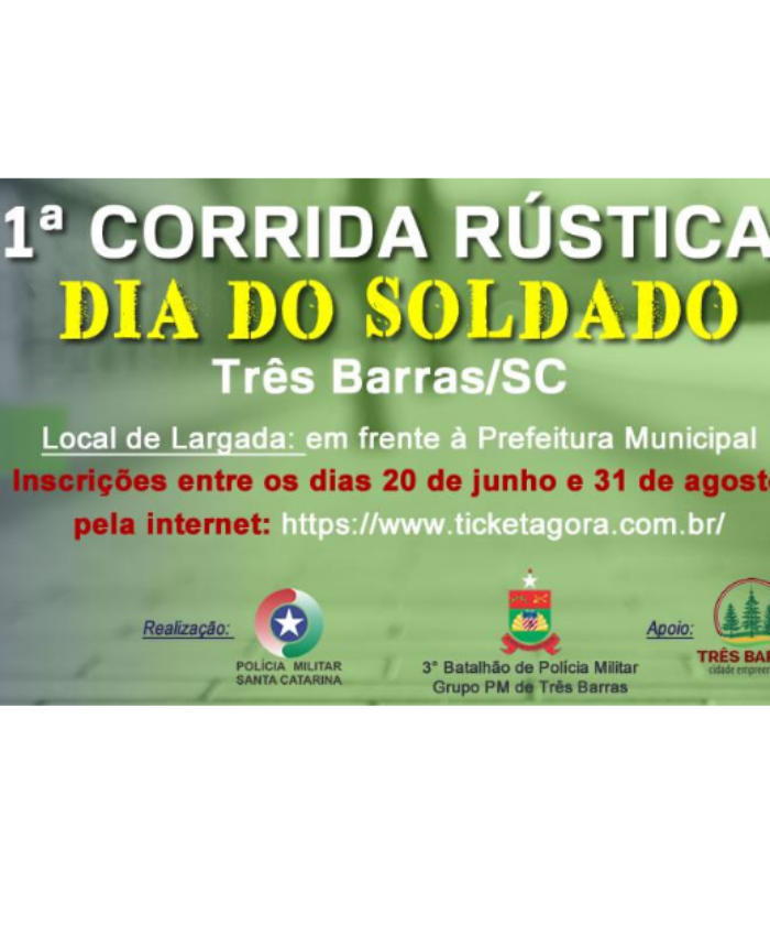 Corrida do Dia do Soldado tem 162 competidores inscritos para este domingo