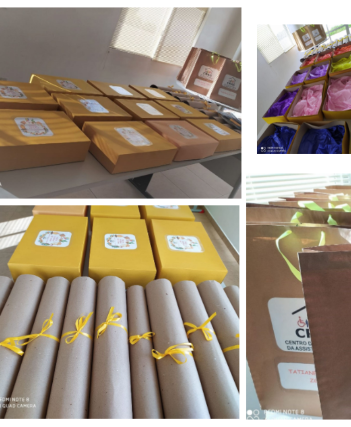 CRAS de Três Barras entrega kits para famílias atendidas pelo PAIF