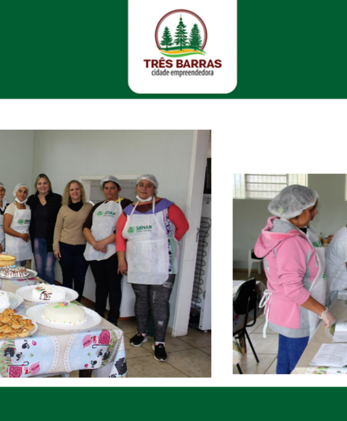 Curso de Panificação e Confeitaria reúne mulheres assistidas pelo Serviço de Convivência e PAIF