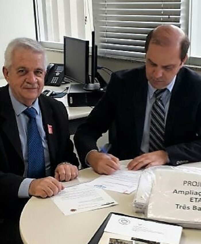 Diretor do Samasa protocola pedido de recursos para ampliação da ETA