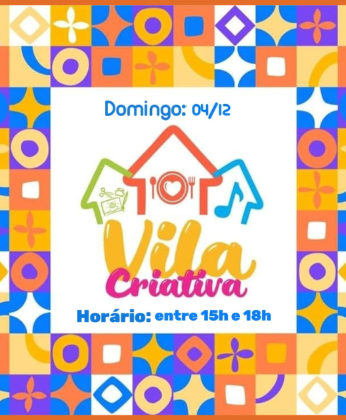 Domingo, 04 de dezembro, tem nova edição da Vila Criativa no centro de Três Barras