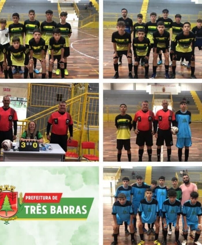 DUAS VITÓRIAS E UM EMPATE MARCAM A SEGUNDA RODADA DAS CATEGORIAS INFANTIL MASCULINO E INFANTIL FEMININO