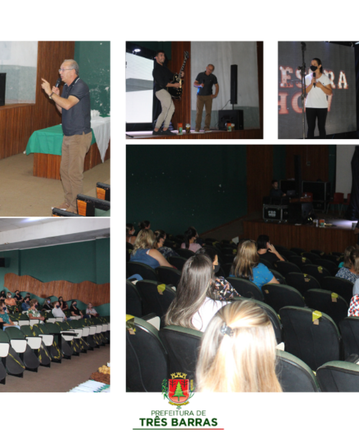 Educação promove capacitação e palestra show para profissionais da rede municipal